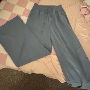 Gilly Hicks Cool Down Blue Joggers
